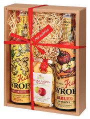 Kitl Geschenkpackung für die Erwärmung  – 2 x 500 ml (Apfel, Ingwer und getrocknete Äpfel)